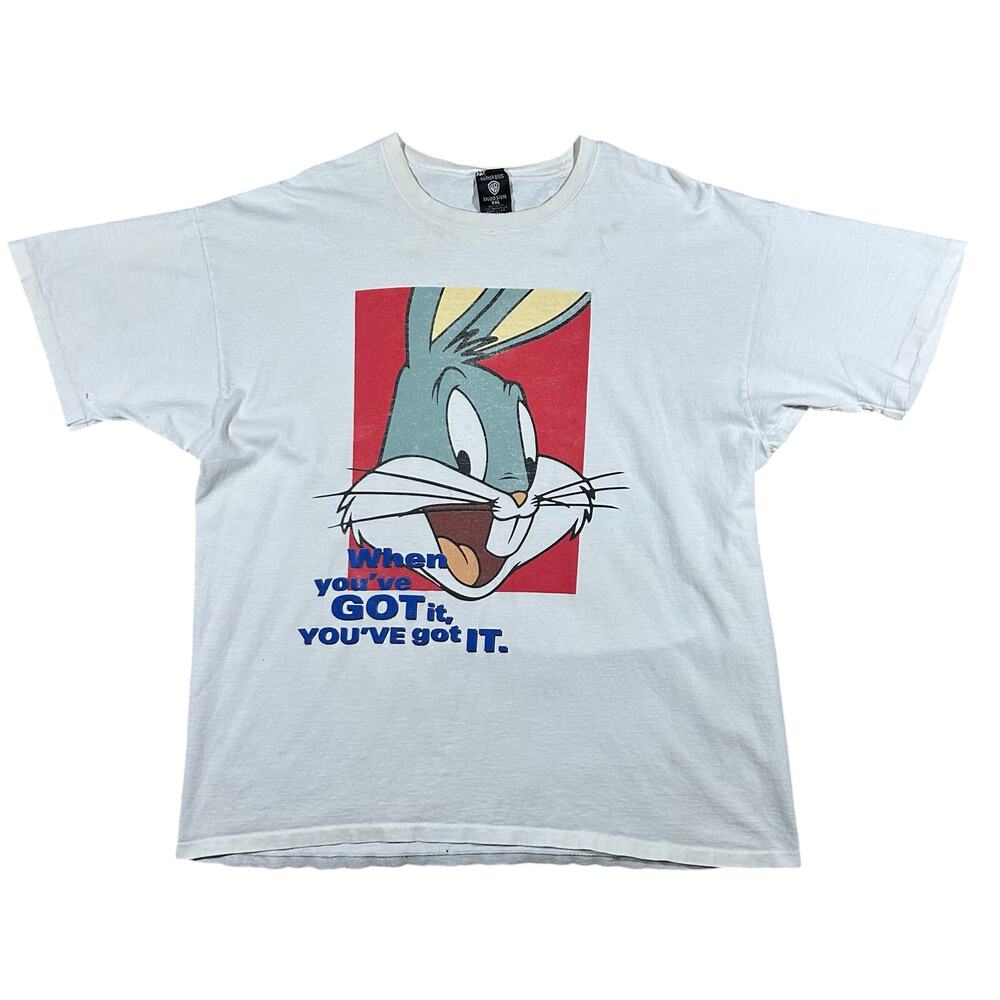 Vintage 1997 Looney Tunes Bugs Bunny Graphic T-Shirt